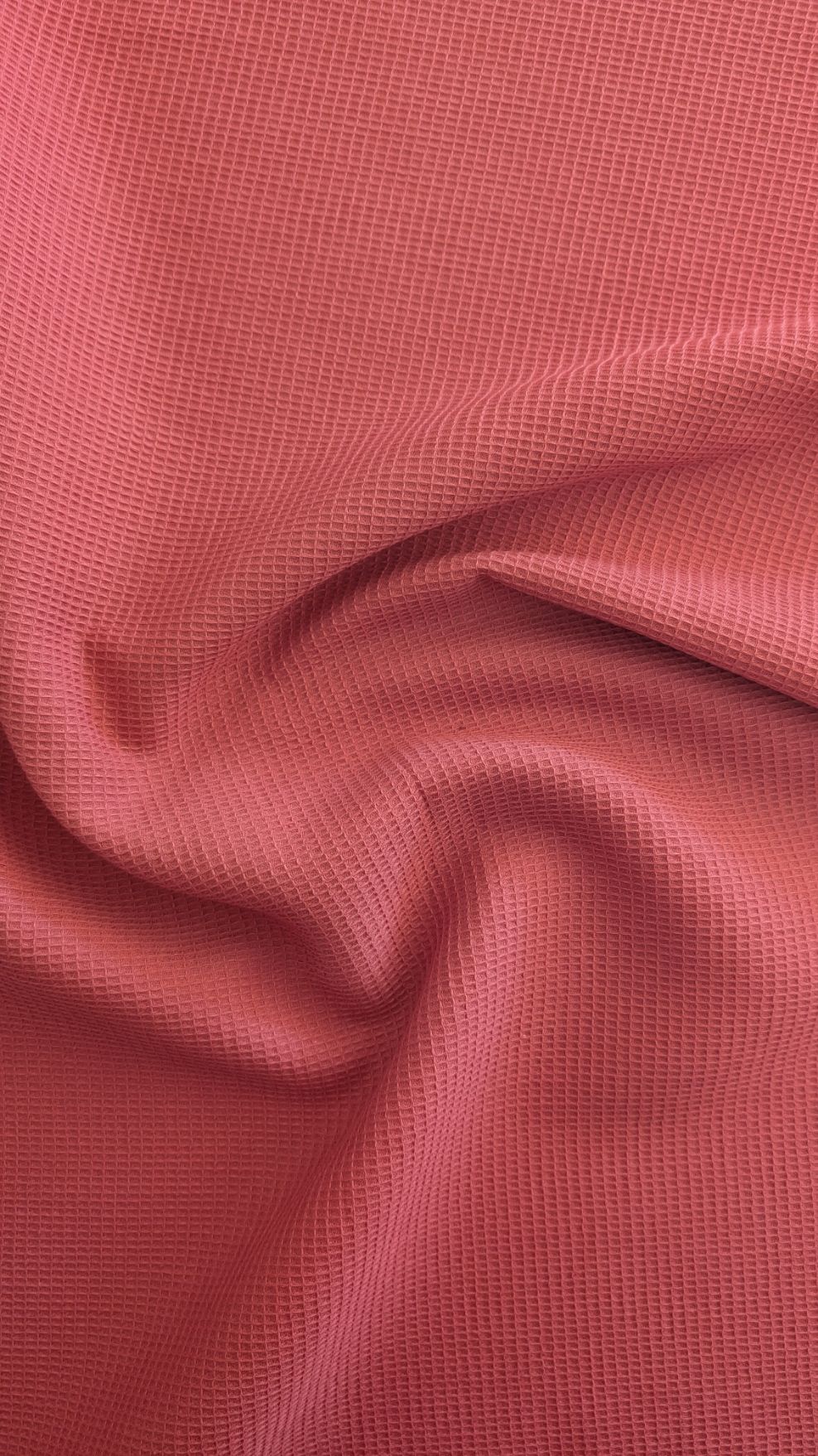 Tissu nid de puce rose