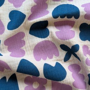 Double Gaze Love bleu et violet