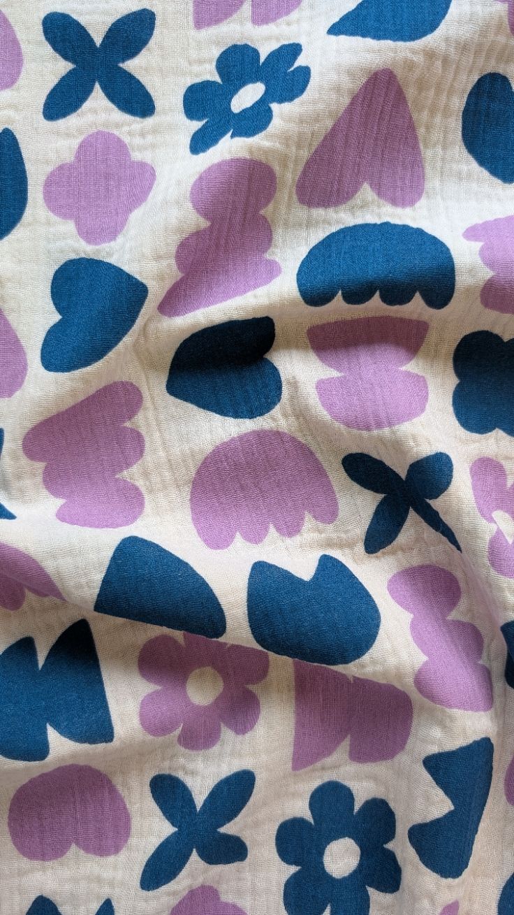 Double gaze Love bleu-violet