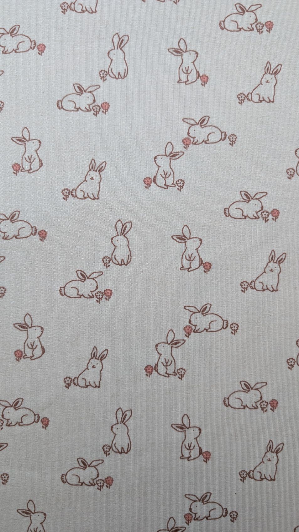 Jersey Écru Lapins Bio – Image 3