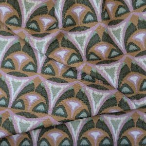 Toile Canvas Impression Digital Mauve et Vert