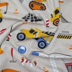 Toile Véhicules Chantier