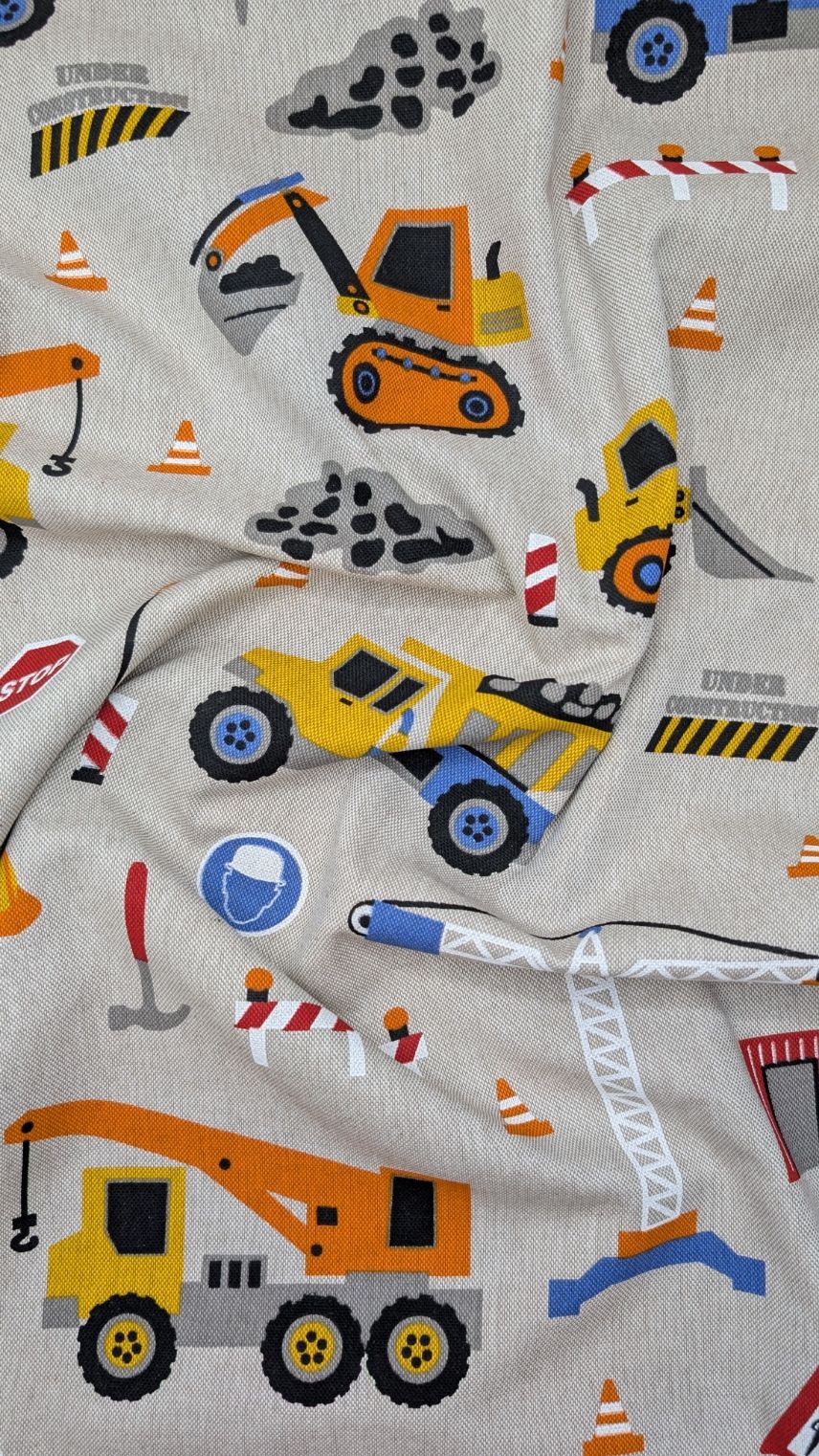 Toile véhicules chantier