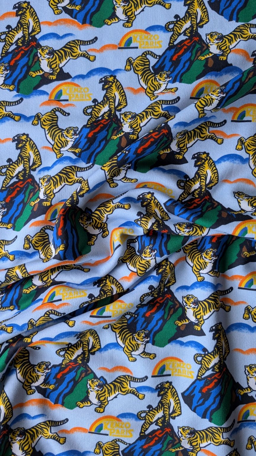 Tissu Sweat Kenzo Tigres – Image 3