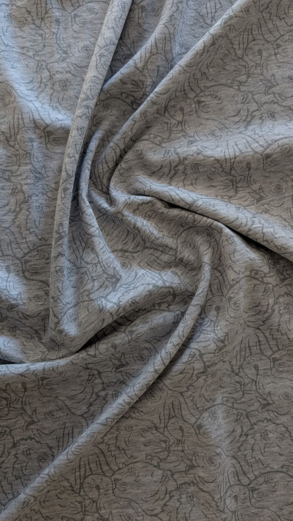 Jersey coton gris Kenzo – Image 4